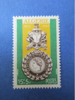 République Française - Postes - Algérie - 1952 - Yvert 296 - Cinquantenaire De La Médaille Militaire - Nuovi