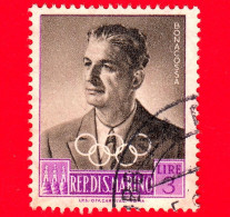 SAN MARINO - Usato - 1959 - Dirigenti Del Comitato Olimpico Internazionale - Alberto Bonacossa - 3 - Used Stamps