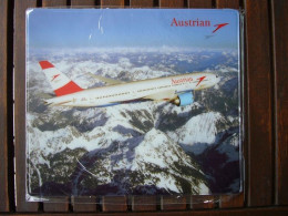 Avion / Airplane / AUSTRIAN AIRLINES / Tapis De Souris - Materiale Promozionale