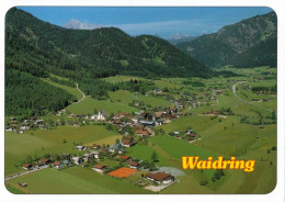 1 AK Österreich / Tirol * Blick Auf Den Ort Waidring - Ausgezeichnet Als Schönstes Dorf Von Tirol - Luftbildaufnahme * - Waidring