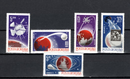 Romania 1965 Space, Set Of 5 MNH - Europa