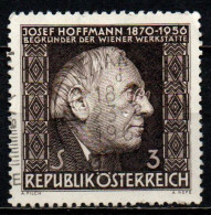 AUSTRIA - 1966 - J.. HOFFMANN - ARCHITETTO - USATO - Usados