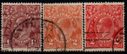 AUSTRALIE 1914-23 O - Used Stamps