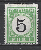 Curacao Port 2 Type 1 MLH ; Port Postage Due Timbre-taxe Postmarke Sellos De Correos 1889 - Curaçao, Nederlandse Antillen, Aruba