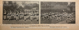 1911 SOCIÉTÉ DE GYMNASTIQUE DE MAMERS - Revue SPORTIVE " LE PLEIN AIR " - 1900 - 1949