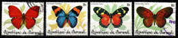 Burundi 1984 - Lot Aus Mi.Nr. 1630 - 1639 - Gestempelt Used - Tiere Animals Schmetterlinge Butterflies - Schmetterlinge