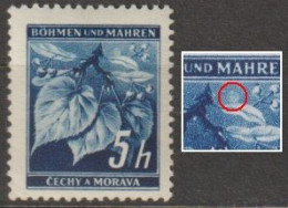 101/ Pof. 20, Plate Flaw, Stamps Field 23 - Ungebraucht