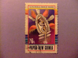 52 PAPUA NEW GUINEA / NUEVA GUINEA 1990 / MASCARAS DE VAILE / YVERT 614 FU - Papua New Guinea