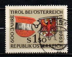 AUSTRIA - 1963 - 6° CENTENARIO DELL'INTEGRAZIONE DEL TIROLO - USATO - Usados