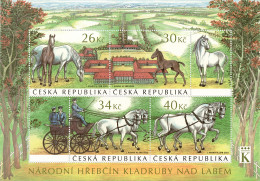**A 1180 - 3 Czech Republic - Ceremonial Carriage Horses At Kladruby Nad Labem 2022 - Neufs