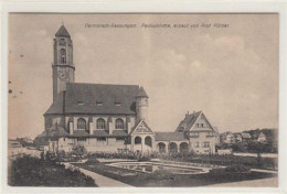 39089704 - Darmstadt, Bessungen. Pauluskirche, Erbaut Von Prof. Puetzer Gelaufen, 1917. Leichte Stempelspuren, Ruecksei - Darmstadt