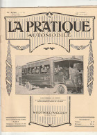***  REVUE ****  LA PRATIQUE AUTOMOBILE   1914 --   N° 229 -- 20 Pages Pub Et Articles - 1900 - 1949