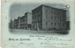 CPA Carte Postale  Germany Karlsruhe Gruss Aus  Karlsruhe Konigl. Kadettenhaus 1899  VM79856ok - Karlsruhe