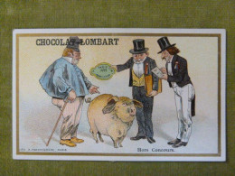 Hors Concours - Chocolat Lombart - Chromo Illustrée Humoristique - Lombart