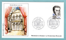 FDC France 1985 - Charles Dullin - Comédien - YT 2390 - 73 Yenne - 1980-1989