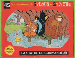 BD - LES AVENTURES DE SYLVAIN Et SYLVETTE - LA STATUE DU COMMANDEUR - N° 45 - 1971 - Sylvain Et Sylvette