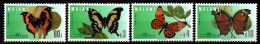 Malawi 1996 - Mi.Nr. 662 - 665 - Postfrisch MNH - Tiere Animals Schmetterlinge Butterflies - Schmetterlinge