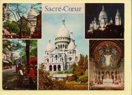PARIS : Sacré-Cœur / Multivues (animée) (voir Scan Recto/verso) - Panorama's