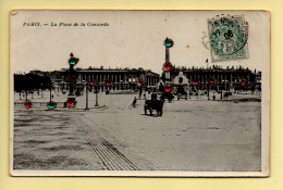 PARIS : Place De La Concorde / Paillettes (animée) (voir Scan Recto/verso) - Plazas