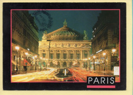 PARIS La Nuit : L'Opéra (voir Scan Recto/verso) - Parijs Bij Nacht