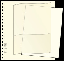 Lindner Beschriftungsblätter Weiß Format: 249 X 183 Mm, 802001 (100er Pack) Neu ( - Fogli Bianchi