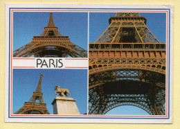 PARIS : La Tour Eiffel / 3 Vues (voir Scan Recto/verso) - Panorama's