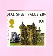 Abbaye And Palace Of Holyroodhouse - 1978 - YT 860**  Frais Du Site Déduits - Unused Stamps