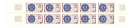 REUNION - CFA - Bande De 10 Timbres Neufs Sans Traces De Charnières - Yvert 390 - Bord De Feuille - Ungebraucht