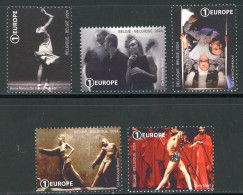 BE   5225 - 5229   XX    2024  ---   Danse Contemporaine En Belgique   --  Timbres Du Bloc BL331 - Nuovi