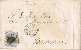 54845. Carta Entera PALENCIA 1873, Muestras Sin Valor. Fechador Y Rombo De Puntos Con Rombo - Storia Postale