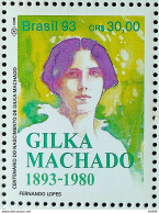 C 1871 Brazil Stamp Book Day Literature Gilka Machado Woman 1993 - Neufs