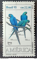 C 1865 Brazil Stamp Upaep Fauna Arara Ave Postal Postal Service Fin 1993 Circulated 1 - Gebraucht