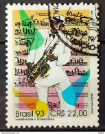 C 1868 Brazil Stamp Brazilian Composers Pixinguinha Music Saxophone 1993 Circulated 1 - Gebraucht