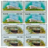 C 1859 Brazil Stamp School Of Engineering USP Politechnics And UFRJ Education Science 1993 Complete Series Block Of 4 - Unused Stamps