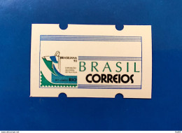 BRAZIL Stamp Label Automato Brasiliana 1993 Etichetta ATM Rarity Without Value - Ungebraucht