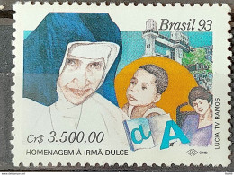 C 1829 Brazil Stamp Sister Dulce Religion 1993 - Neufs