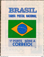 Brazil Regular Stamp RHM 695 Proof Of Franking 1 Size 1993 - Ungebraucht