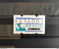 BRAZIL Stamp Label Automato Brasiliana 1993 11400 Etichetta ATM - Ungebraucht