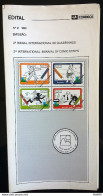 Brazil Brochure Edital 1993 21 Biennial Comics Art Without Stamp - Covers & Documents