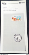Brazil Brochure Edital 1993 15 Ulysses Guimaraes Politc Brasilia Without Stamp - Cartas & Documentos