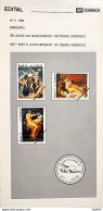 Brazil Brochure Edital 1993 05 Pedro Americo Art Without Stamp - Cartas & Documentos