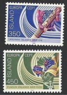 Island, 1982, Mi.-Nr. 578-579, Postfrisch ** - Unused Stamps