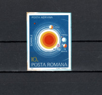Romania 1981 Space, Planets Stamp Imperf. From S/s MNH - Europa