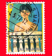 SAN MARINO - Usato - 1975 - Anno Internazionale Della Donna - Dipinto Di F.Gentilini - 70 L. - Used Stamps