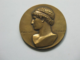 Médaille ATHENA  D'APRES PHIDIAS - LYCEE FENELON  **** EN ACHAT IMMEDIAT **** - Profesionales / De Sociedad