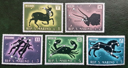 San Marino 1970  - Lot De 6 Timbres Neufs - Ungebraucht