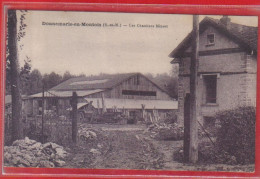 Carte Postale 77. Donnemarie-en-Montois  Les Chantiers Minost Scierie  Très Beau Plan - Donnemarie Dontilly