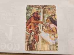 French Polynesia-(FP-045)-On Bavarde Sur Les-(25)(A960611677)-(60units)-(tirage-30.000)-used Card+1card Prepiad Free - Französisch-Polynesien
