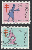 Norwegen, 1982, Mi.-Nr. 862-863, Gestempelt - Gebruikt