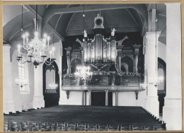 NL.- BODEGRAVEN. INTERIEUR NED. HERV. DORPSKERK. ORGEL. ONGELOPEN - Kirchen U. Kathedralen